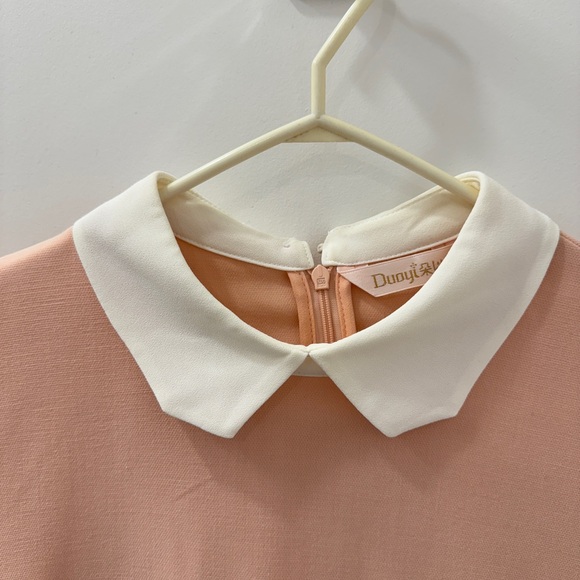 NWOT Pink Cotton Dress Shirt/Blouse - Picture 2 of 4